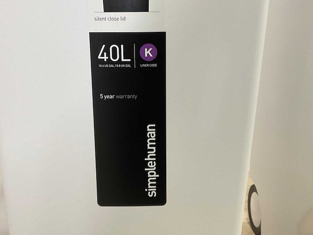 Simplehuman - 40 liter - afvalbak mobiel (2x) - afbeelding 8 van  8