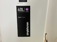 Simplehuman - 40 liter - afvalbak mobiel (2x) - afbeelding 8 van  8