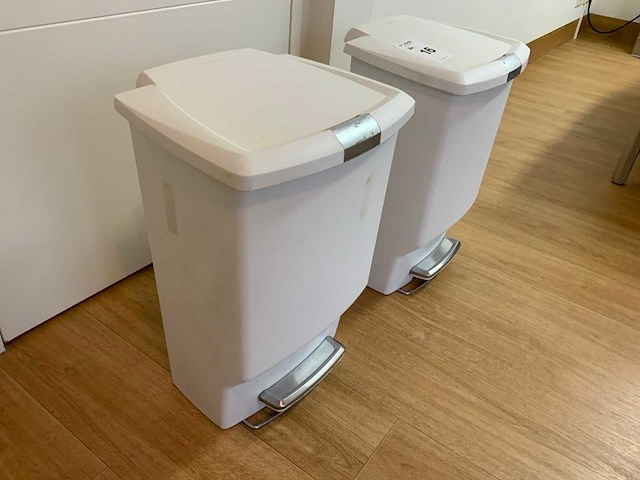 Simplehuman afvalemmer & prullenbak (2x) - afbeelding 2 van  6