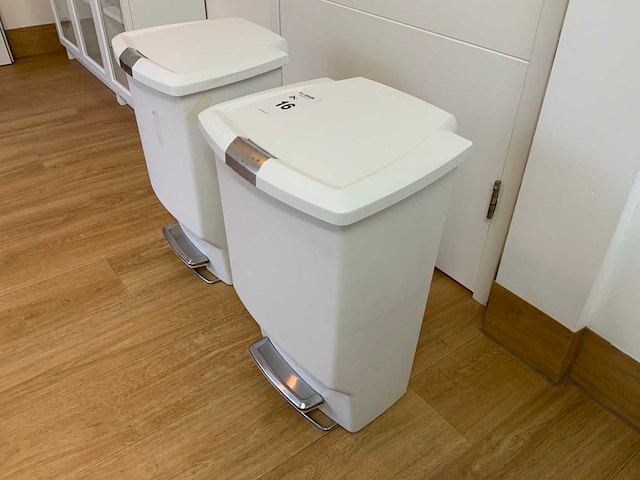 Simplehuman afvalemmer & prullenbak (2x) - afbeelding 3 van  6