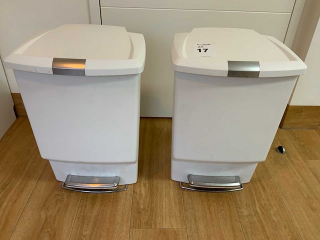 Simplehuman afvalemmer & prullenbak (2x) - afbeelding 1 van  7