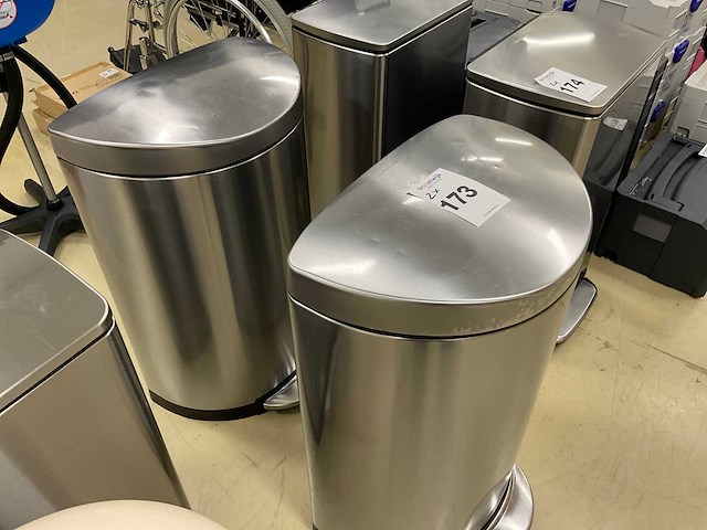 Simplehuman afvalemmers (2x) - afbeelding 2 van  3