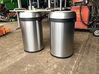 Simplehuman kantoor prullenbak (2x) - afbeelding 1 van  8