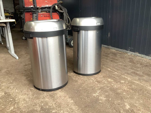 Simplehuman kantoor prullenbak (2x) - afbeelding 2 van  8