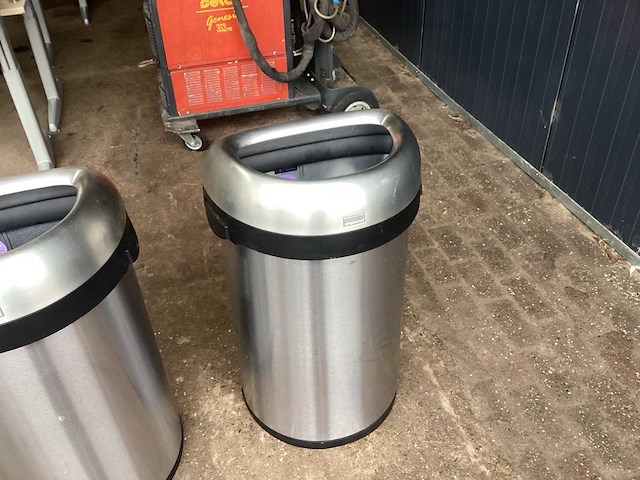 Simplehuman kantoor prullenbak (2x) - afbeelding 4 van  8