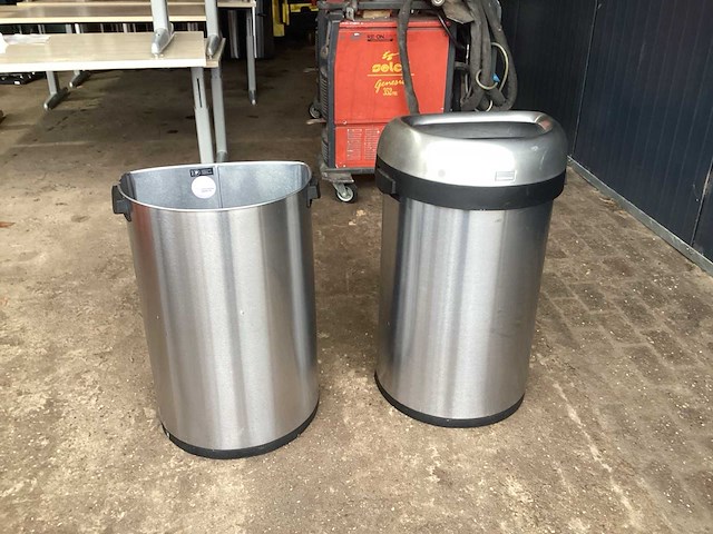 Simplehuman kantoor prullenbak (2x) - afbeelding 7 van  8