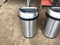 Simplehuman kantoor prullenbak (2x) - afbeelding 3 van  7