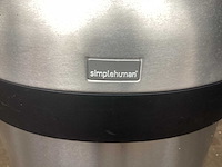 Simplehuman kantoor prullenbak - afbeelding 3 van  5
