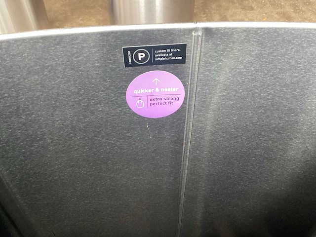 Simplehuman kantoor prullenbak - afbeelding 5 van  5