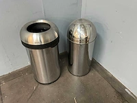 Simplehuman / push prullenbak afvalbak (2x)