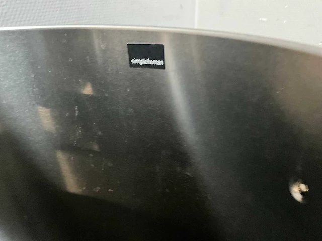 Simplehuman / push prullenbak afvalbak (2x) - afbeelding 3 van  5