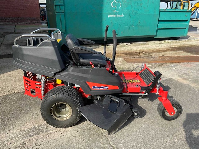 Simplicity courier szt275 zero-turn zitmaaier, 48” - afbeelding 9 van  13