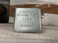 Simpson strong tie lu26 joist hanger (150x) - afbeelding 7 van  7