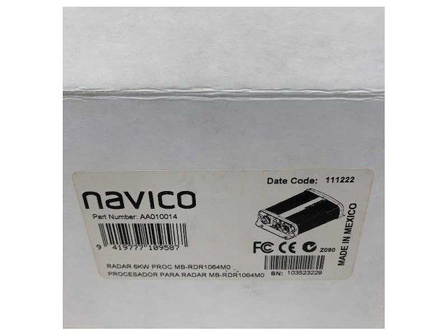 Simrad navico norstar 6 kw radar processor unit - aa010014 - afbeelding 5 van  6