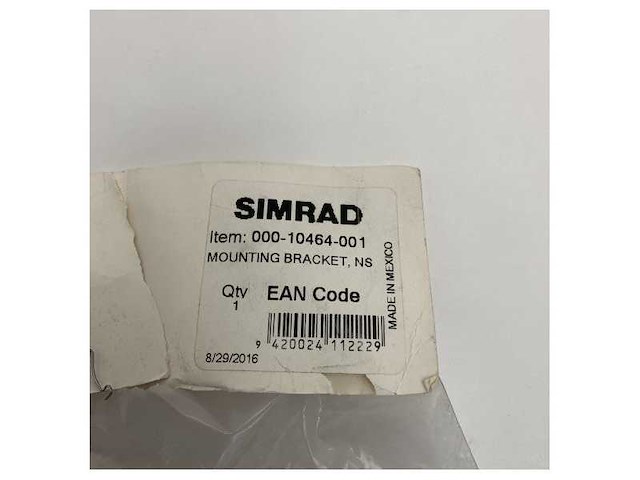 Simrad nss7 b&g zeus 7 chartplotter montagebeugel zwart - 000-10464-001 - afbeelding 5 van  6