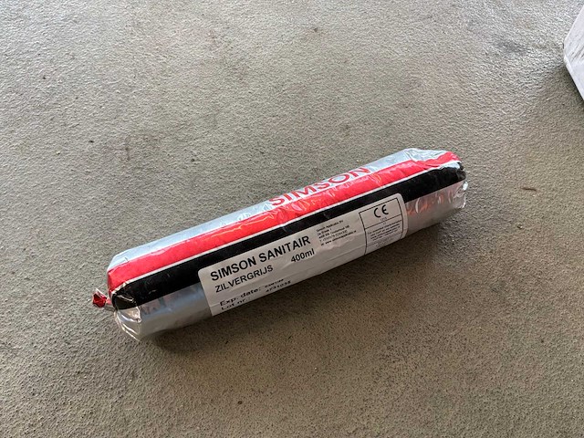 Simson sanitair kit zilvergrijs - afbeelding 1 van  4