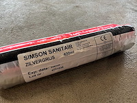 Simson sanitair kit zilvergrijs - afbeelding 2 van  4