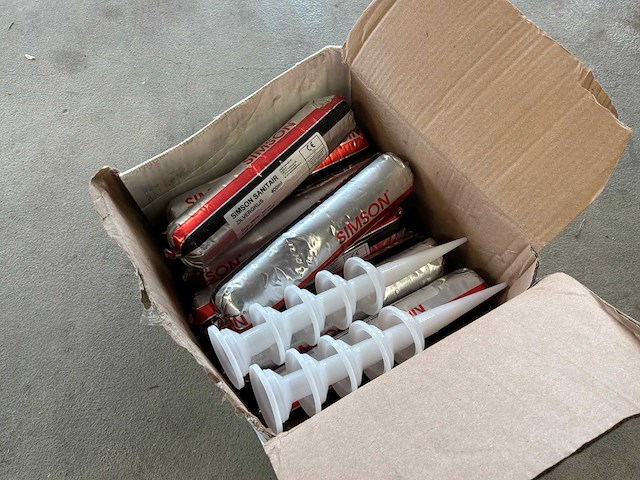 Simson sanitair kit zilvergrijs - afbeelding 3 van  4
