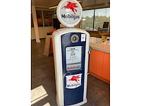 Sinclair h-c “mobilgas” vintage brandstofpomp - afbeelding 2 van  3