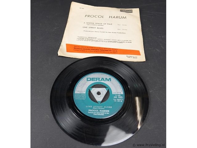 Singel procol harum. a whiter shade of pale - afbeelding 2 van  5