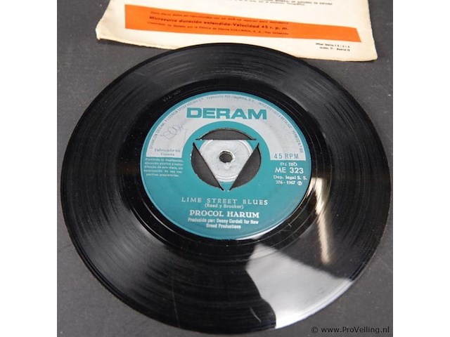 Singel procol harum. a whiter shade of pale - afbeelding 3 van  5