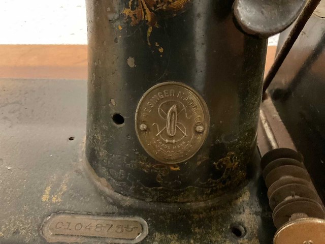 Singer 15 nostalgische naaimachine - afbeelding 4 van  8