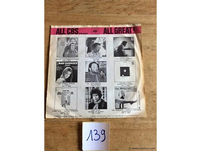 Single bob dylan - afbeelding 2 van  2