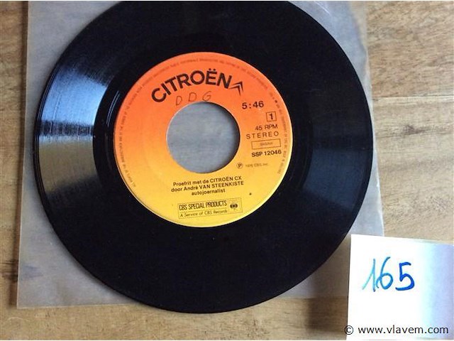 Single citroën - afbeelding 1 van  1