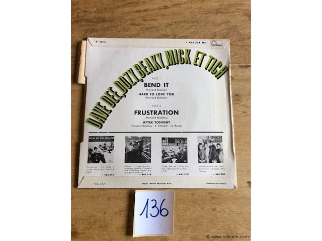 Single dave dee,dozy,beaky,mick et tich - afbeelding 2 van  2