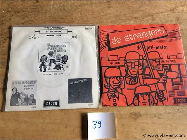 Single de strangers 2stuks - afbeelding 2 van  2