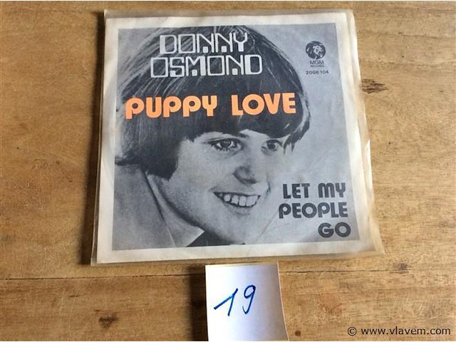 Single donny osmond - afbeelding 1 van  1