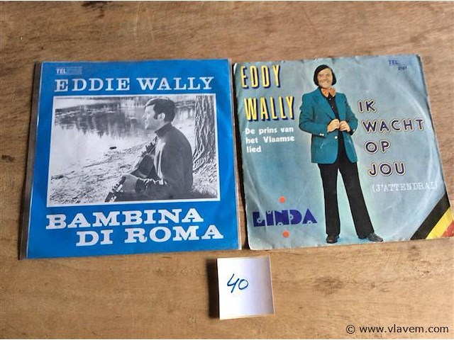 Single eddy wally 2stuks - afbeelding 1 van  2
