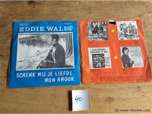 Single eddy wally 2stuks - afbeelding 2 van  2