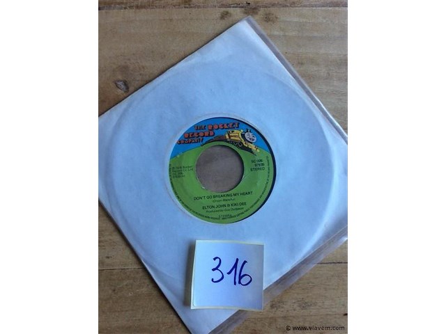 Single elton john & kiki dee - afbeelding 1 van  2