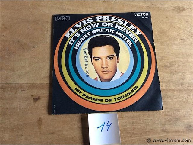 Single elvis presley - afbeelding 1 van  1