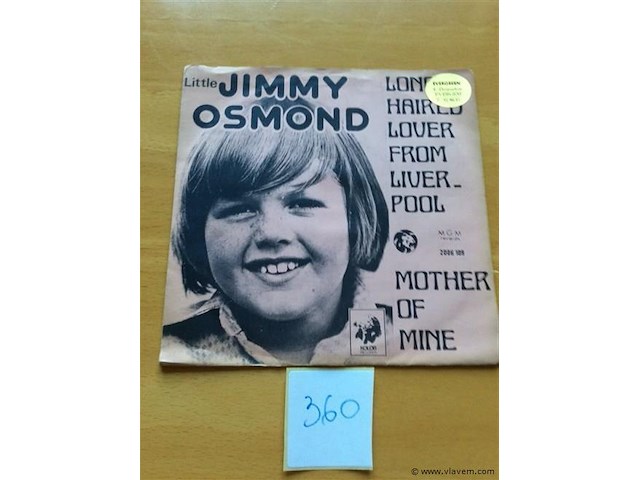 Single jimmy osmond - afbeelding 1 van  2
