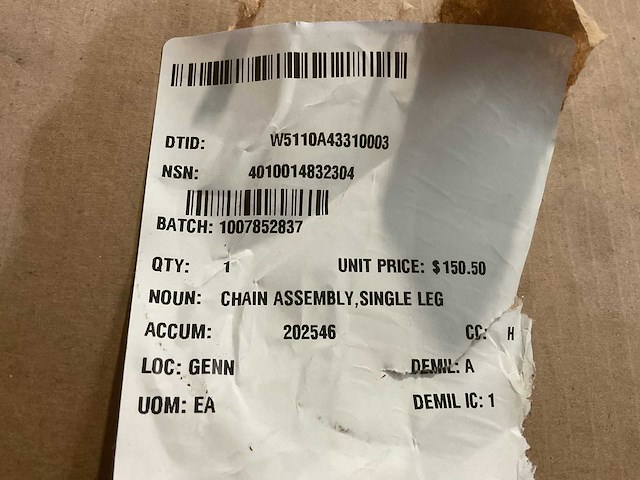 Single leg chain assembly - afbeelding 2 van  3