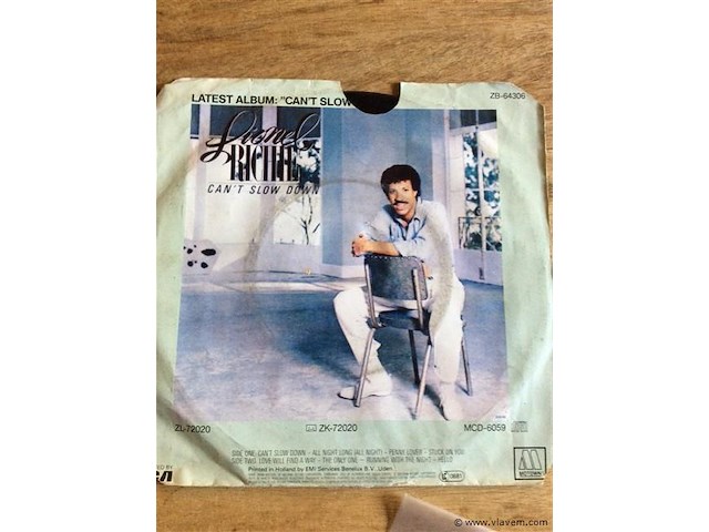 Single lionel richie - afbeelding 2 van  2