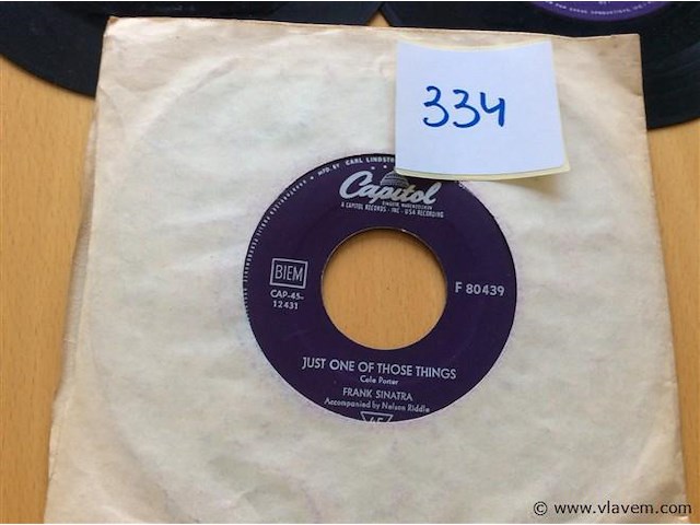 Single lot f sinatra - afbeelding 3 van  3
