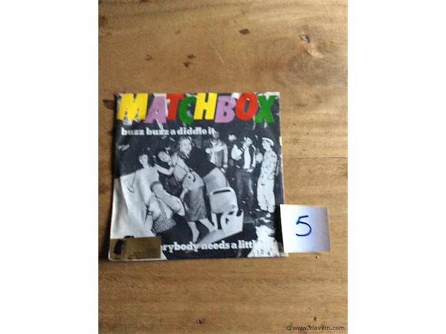 Single matchbox - afbeelding 1 van  2
