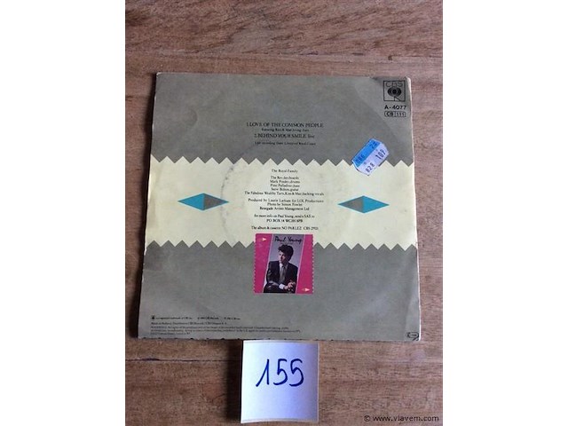 Single paul young - afbeelding 2 van  2