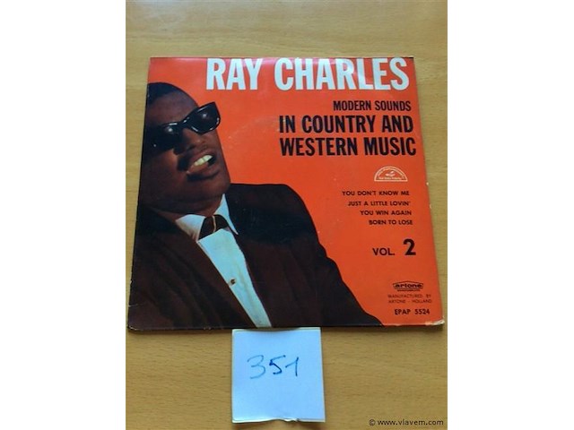 Single ray charles - afbeelding 1 van  2