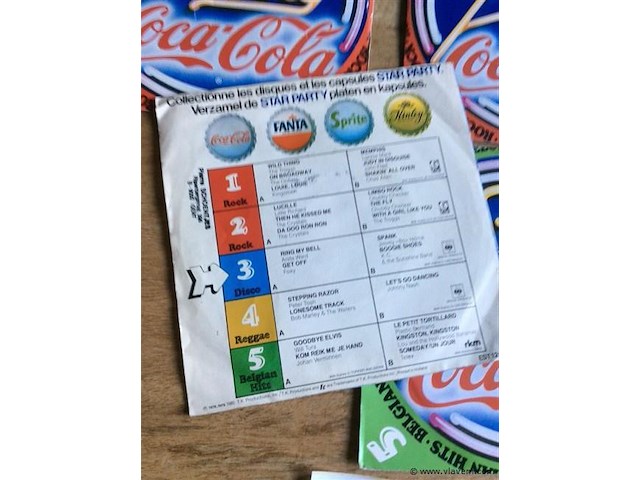 Single reclame coca cola - afbeelding 2 van  2