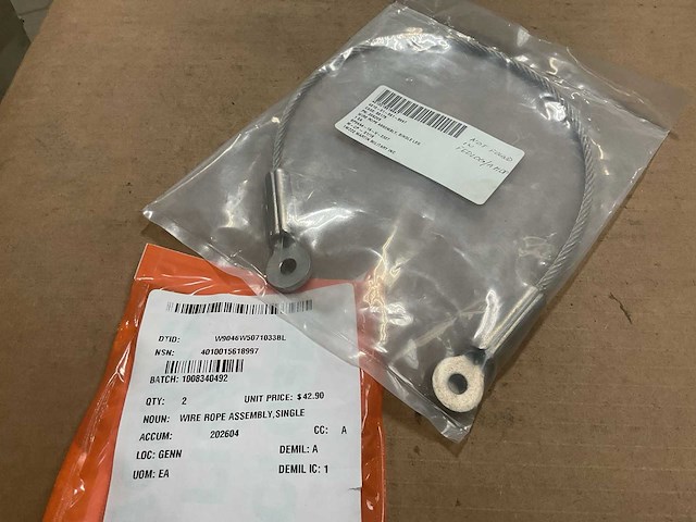 Single rope wire assembly (2x) - afbeelding 1 van  4