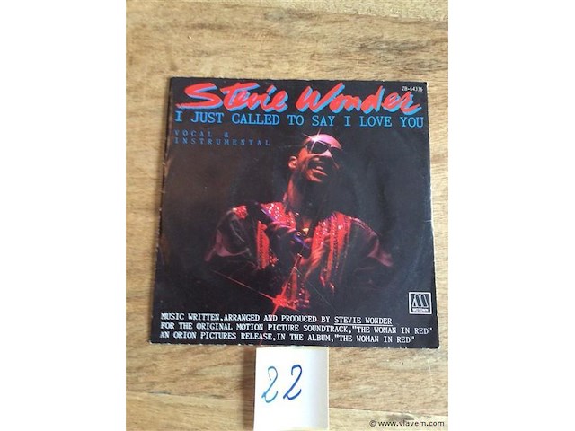 Single stevie wonder - afbeelding 1 van  1