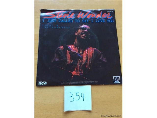 Single stevie wonder - afbeelding 1 van  2