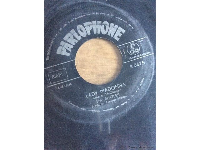 Single the beatles - afbeelding 2 van  2