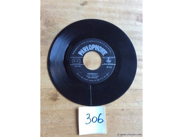 Single the beatles - afbeelding 1 van  2