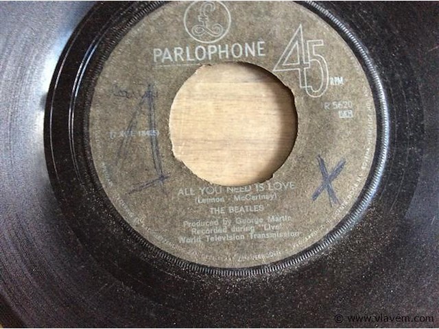 Single the beatles - afbeelding 2 van  2