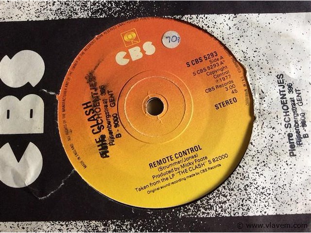 Single the clash - afbeelding 2 van  2